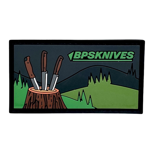 Patch rectangular “Three knives”