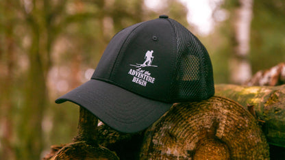 Cap “Let the adventure begin”