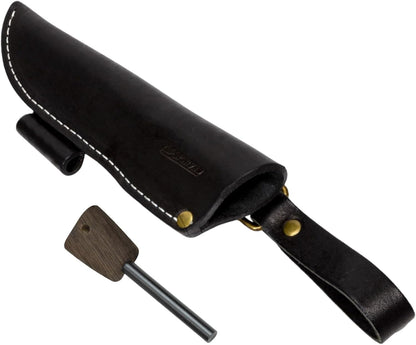 SHFerro Leather Sheath with Ferro Rod