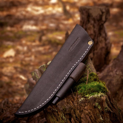 SHFerro Leather Sheath with Ferro Rod
